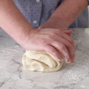 Kneading dough