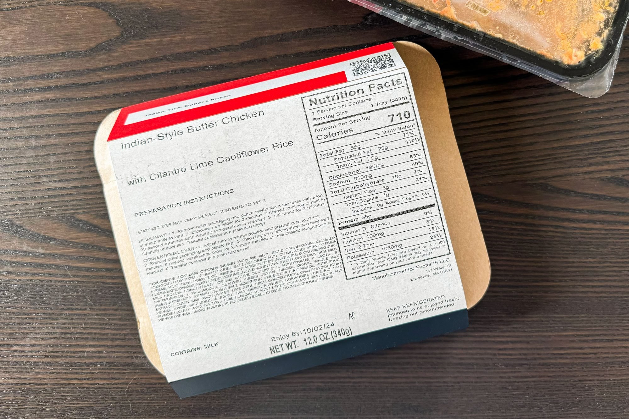 Factor75 Meal Service