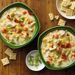 Turkey Bacon And Corn Chowder